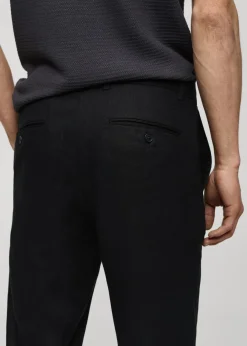 MANGO Spodnie*Spodnie slim fit z 100% lnu