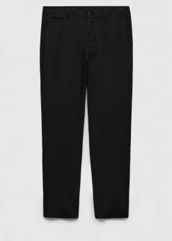 MANGO Spodnie*Spodnie slim fit z 100% lnu