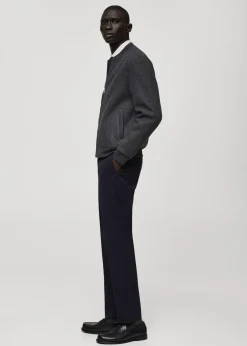 MANGO Spodnie*Spodnie slim fit z bawełny