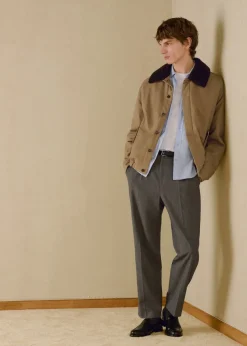 MANGO Spodnie*Spodnie straight fit z zaszewkami