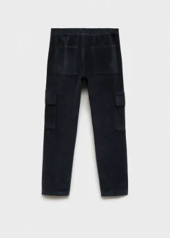 Dzieci MANGO Spodnie*Spodnie sztruksowe cargo