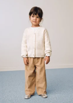 Dzieci MANGO Spodnie*Spodnie sztruksowe cargo