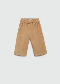 Dzieci MANGO Spodnie*Spodnie sztruksowe cargo