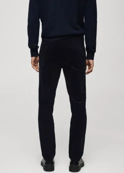 MANGO Spodnie*Spodnie sztruksowe slim fit