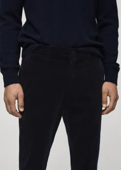 MANGO Spodnie*Spodnie sztruksowe slim fit