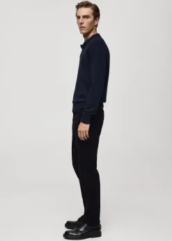 MANGO Spodnie*Spodnie sztruksowe slim fit