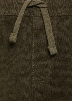 Dzieci MANGO Spodnie*Spodnie sztruksowe z elastycznym pasem