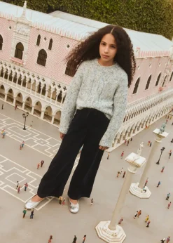 Dzieci MANGO Spodnie*Spodnie sztruksowe z elastycznym pasem