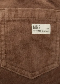 Dzieci MANGO Spodnie*Spodnie sztruksowe z elastycznym pasem