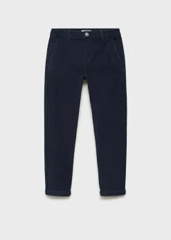 Dzieci MANGO Spodnie*Spodnie sztruksowe z prostą nogawką