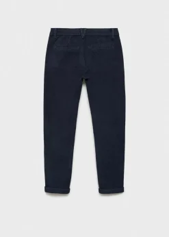 Dzieci MANGO Spodnie*Spodnie sztruksowe z prostą nogawką