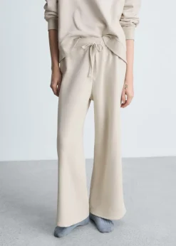 MANGO Piżamy|Piżamy*Spodnie z bawełnianej dzianiny dresowej