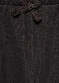 Dzieci MANGO Spodnie*Spodnie z dzianiny bawełnianej