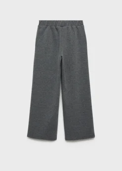 Dzieci MANGO Legginsy I Joggery*Spodnie z dzianiny mieszanej z bawełny i lnu