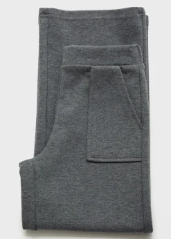 Dzieci MANGO Legginsy I Joggery*Spodnie z dzianiny mieszanej z bawełny i lnu