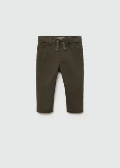 Dzieci MANGO Spodnie*Spodnie z elastycznym pasem