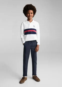 Dzieci MANGO Spodnie*Spodnie z elastycznym pasem