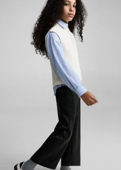 Dzieci MANGO Spodnie*Spodnie z imitacji skóry