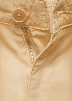 MANGO Dżinsy|Spodnie*Spodnie z lyocellu z troczkami