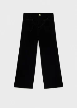 Dzieci MANGO Spodnie*Spodnie z mikrosztruksu z kieszeniami