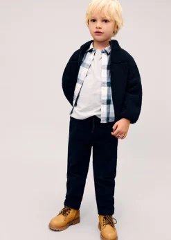 Dzieci MANGO Spodnie*Spodnie ze sztruksu z podszewką