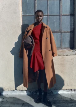 MANGO Sukienki I Kombinezony*Sukienka asymetryczna z drapowaniem