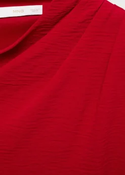 MANGO Sukienki I Kombinezony*Sukienka asymetryczna z drapowaniem