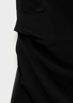 MANGO Sukienki I Kombinezony*Sukienka asymetryczna z drapowaniem