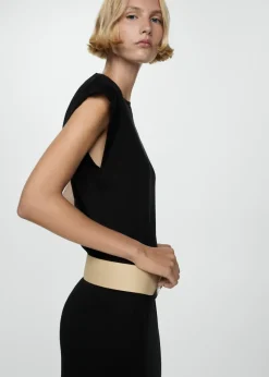 MANGO Sukienki I Kombinezony*Sukienka bawełniana midi