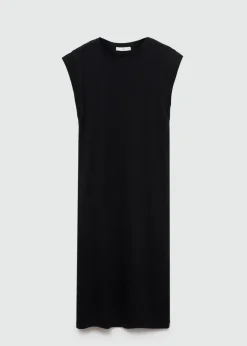 MANGO Sukienki I Kombinezony*Sukienka bawełniana midi