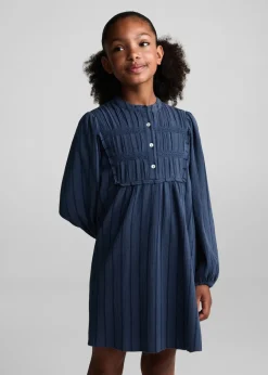 Dzieci MANGO Sukienki I Kombinezony*Sukienka bawełniana z bufiastym rękawem