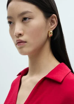 MANGO Sukienki I Kombinezony*Sukienka bawełniana z zaszewkami