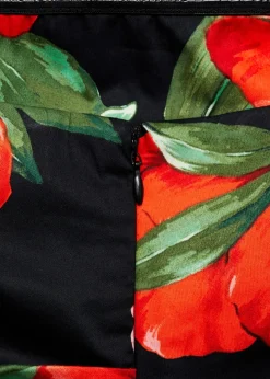 MANGO Sukienki I Kombinezony*Sukienka bez ramiączek w kwiaty