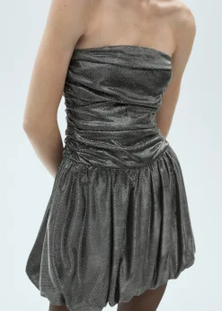 MANGO Sukienki I Kombinezony*Sukienka bez ramiączek ze spódnicą typu bombka