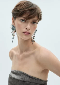 MANGO Sukienki I Kombinezony*Sukienka bez ramiączek ze spódnicą typu bombka