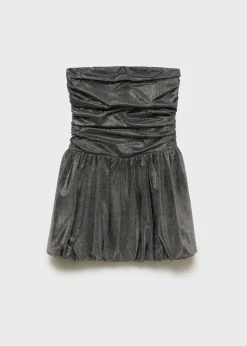 MANGO Sukienki I Kombinezony*Sukienka bez ramiączek ze spódnicą typu bombka