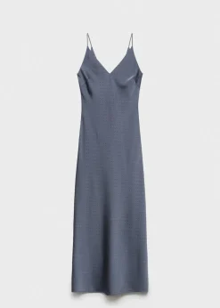 MANGO Sukienki I Kombinezony*Sukienka bieliźniana ze strasem