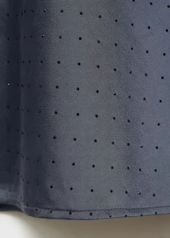 MANGO Sukienki I Kombinezony*Sukienka bieliźniana ze strasem