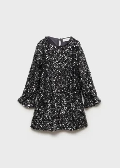 Dzieci MANGO Sukienki I Kombinezony*Sukienka cekinowe aplikacje