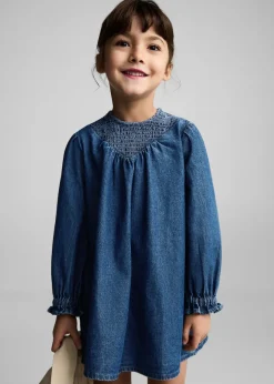 Dzieci MANGO Sukienki I Kombinezony*Sukienka dżinsowa