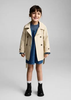 Dzieci MANGO Sukienki I Kombinezony*Sukienka dżinsowa