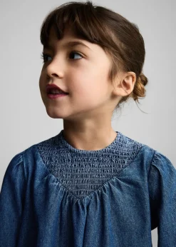 Dzieci MANGO Sukienki I Kombinezony*Sukienka dżinsowa