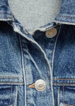 MANGO Sukienki I Kombinezony*Sukienka dżinsowa z motywem gwiazdy