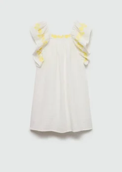 Dzieci MANGO Sukienki I Kombinezony*Sukienka haftowane detale