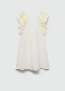 Dzieci MANGO Sukienki I Kombinezony*Sukienka haftowane detale