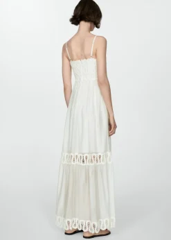 MANGO Sukienki I Kombinezony*Sukienka haftowane detale