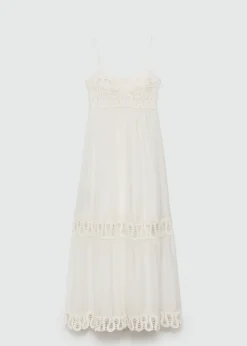 MANGO Sukienki I Kombinezony*Sukienka haftowane detale