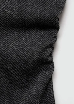 MANGO Sukienki I Kombinezony*Sukienka jodełkowy deseń