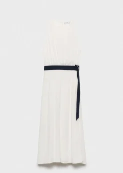 MANGO Sukienki I Kombinezony*Sukienka kontrastowy pasek