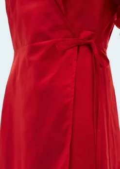 MANGO Sukienki I Kombinezony*Sukienka kopertowa bawełniana